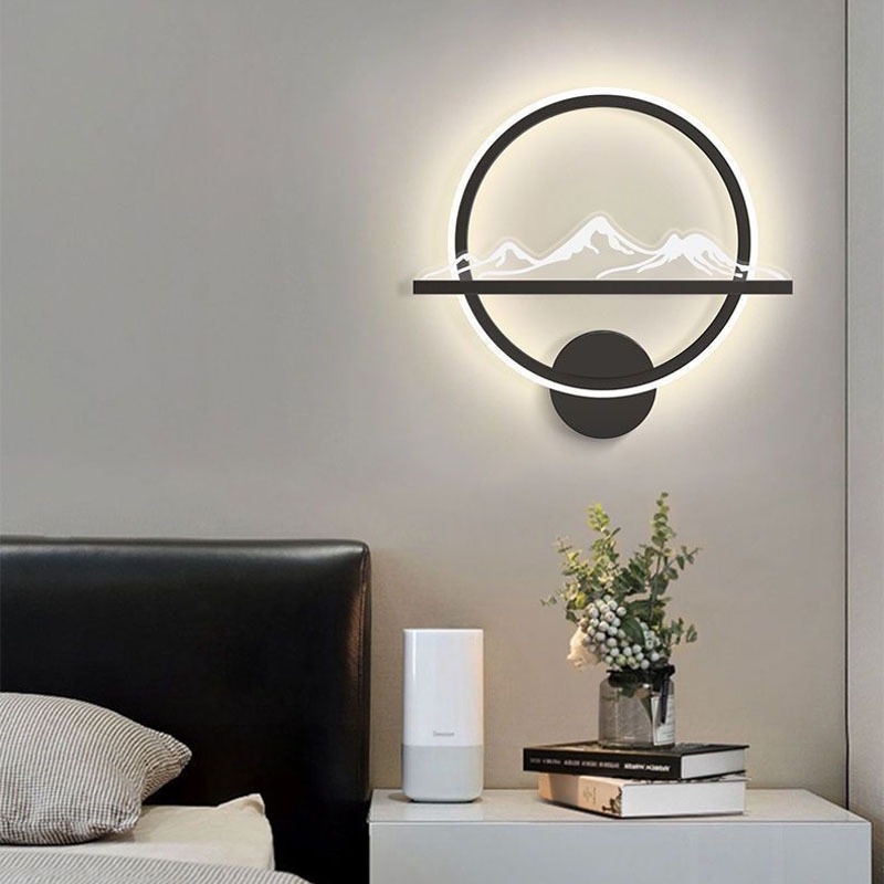 Nordijska LED zidna lampa za spavaću sobu – moderni minimalistički dizajn, elegantno kreativno osvjetljenje uz krevet