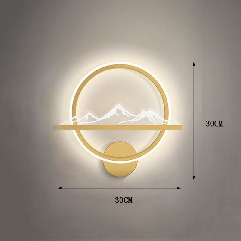 Nordijska LED zidna lampa za spavaću sobu – moderni minimalistički dizajn, elegantno kreativno osvjetljenje uz krevet