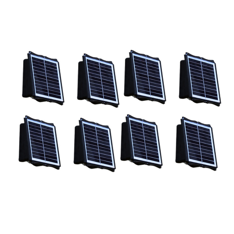 Solarna zidna svjetiljka sa efektom pranja zida za vanjske zidove, vrt i vilu, vodootporan vanjski reflektor