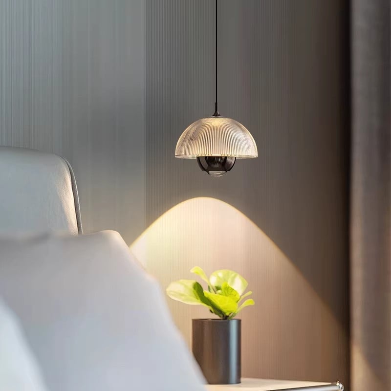 Prilagodljiva viseća lampa uz krevet s oblikom cvjetne pupice, talijanski minimalistički stil, lagani luksuz, LED s punim spektrom za glavnu spavaću sobu i hodnik