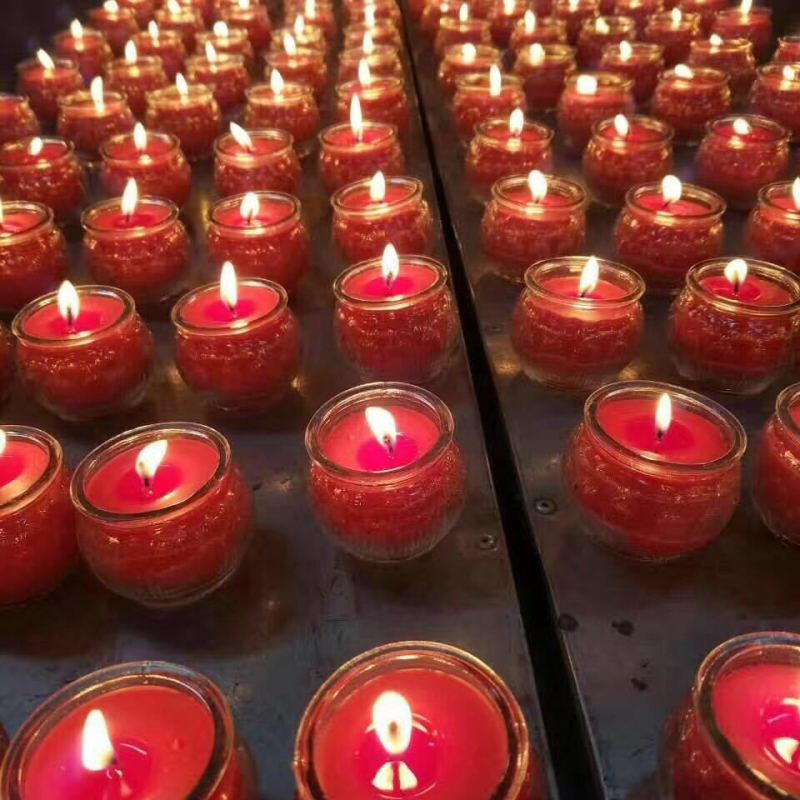 Hongde 24-satna plosnata lampa s lotosom i maslacem