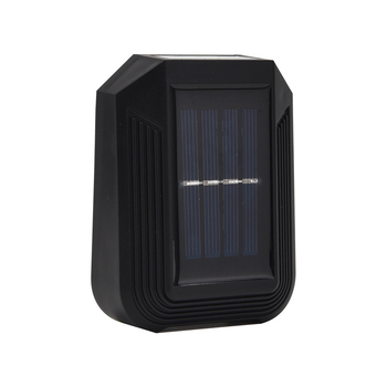 Novo 6 LED solarno zidno svjetlo za vanjsku upotrebu — dekorativno vrtno dvorišno zidno svjetlo, gore-dolje osvjetljenje