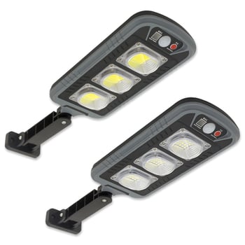 Integrirano solarno ulično LED svjetlo s senzorom pokreta, vrtno osvjetljenje i zidno osvjetljenje, daljinsko upravljanje