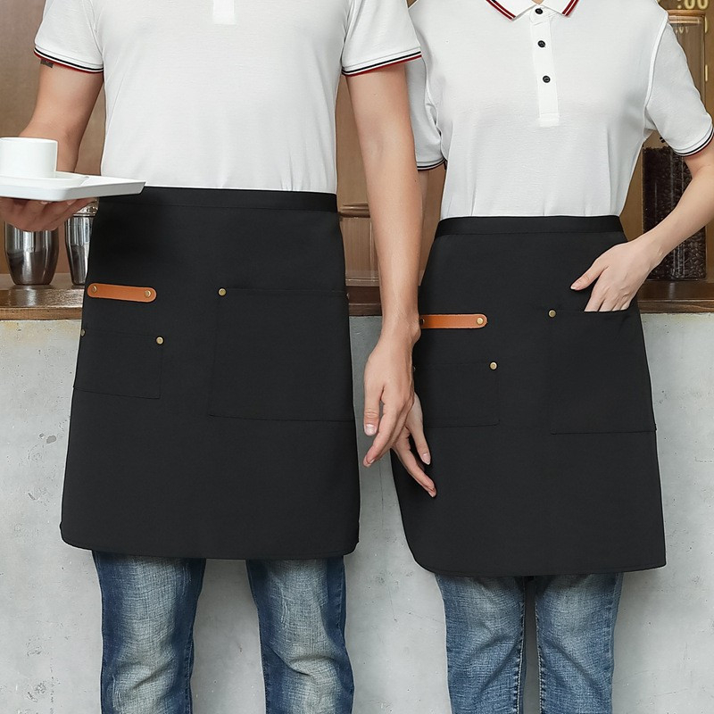 Šefov poludlaki platneni prsluk, vodootporan i otporan na masnoće, za catering i kuhinje restorana