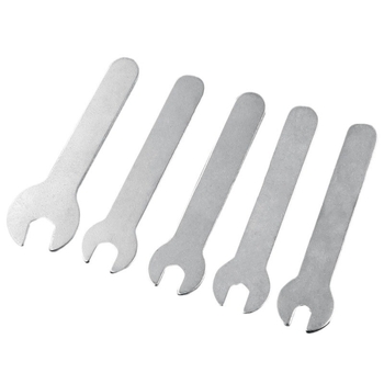 Simple stamped open-end wrench, compact single-head bathroom plumbing wrench, ultra-thin head