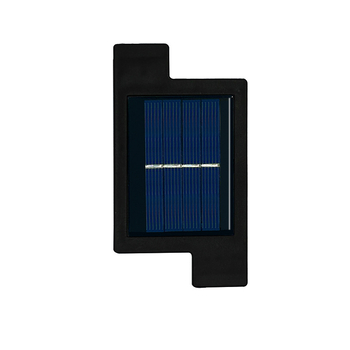 Solarna zidna lampa za vanjsku uporabu, vodootporna dekorativna rasvjeta za vrt i dvorište, s osvjetljenjem prema gore i dolje