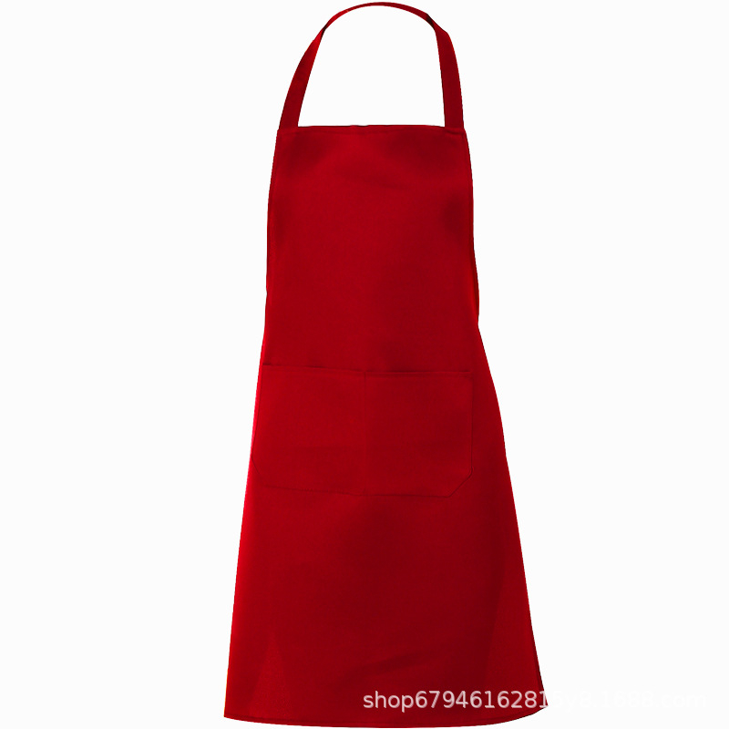 Prilagođena pregača s logotipom za catering i kuhinju – unisex pojasna pregača