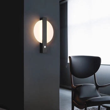 Moderna minimalistička LED zidna lampa za spavaću sobu, zaštita očiju, personalizirani i kreativni dizajn, topla svjetlost uz krevet