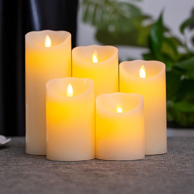 Napajana LED svijeća za vjenčanja, koncerte i rođendanske zabave — rekvizit s atmosferom za igre ubistva