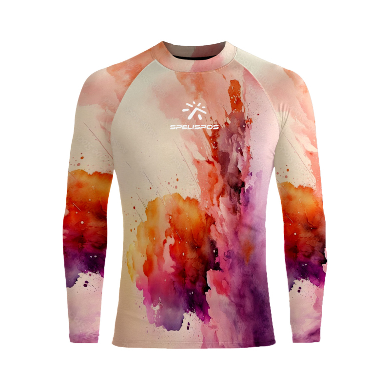 Rash guard s kapuljom, dugi rukav za surfanje, Lycra, brzo sušenje, za muškarce