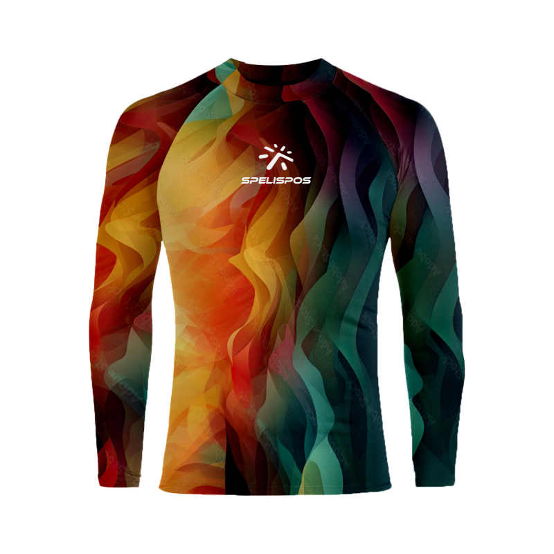 Rash guard s kapuljom, dugi rukav za surfanje, Lycra, brzo sušenje, za muškarce