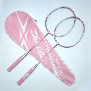 Set za badminton za početnike – djeca i odrasli, okvir od željezne zlitine, ultralak i s amortizacijom udara
