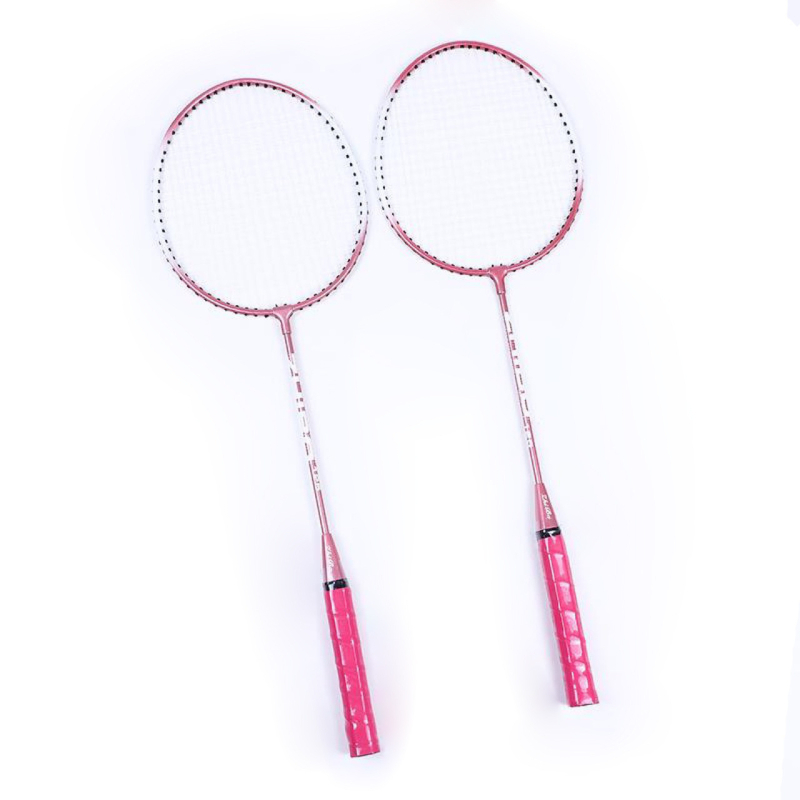 Set za badminton za početnike – djeca i odrasli, okvir od željezne zlitine, ultralak i s amortizacijom udara