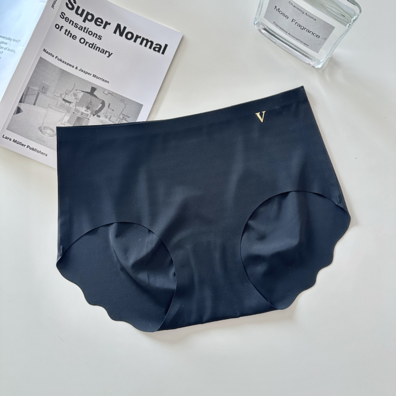 Ženske gaćice Ice Silk Nude bez šavova, udobne i prozračne, srednja visina, bikini stil