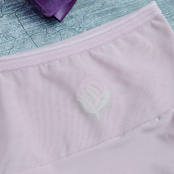 Ženske gaćice od modala bez šavova, srednji pojas, podizanje bokova, Ice Silk materijal, plus veličina, pamukova podstava