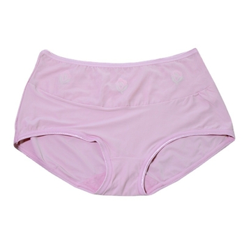 Ženske gaćice od modala bez šavova, srednji pojas, podizanje bokova, Ice Silk materijal, plus veličina, pamukova podstava