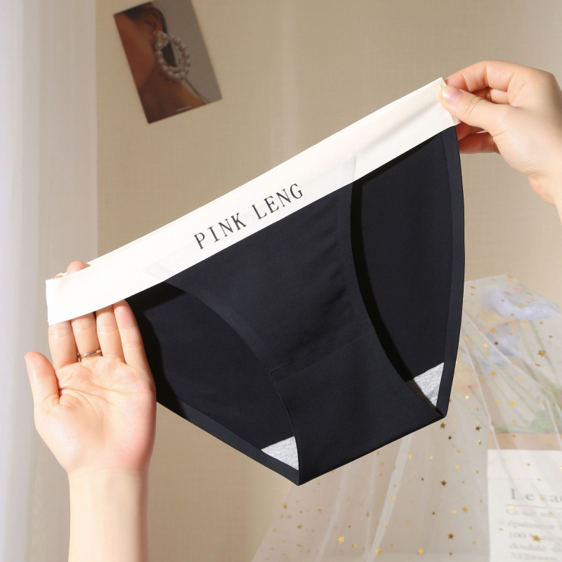 Ženske gaćice Ice Silk, bezšivne, seksi niski struk, visok šlic, pamuk podstava, ljetne tanke