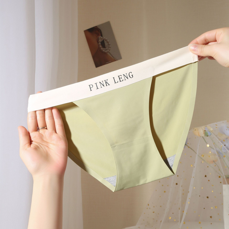 Ženske gaćice Ice Silk, bezšivne, seksi niski struk, visok šlic, pamuk podstava, ljetne tanke