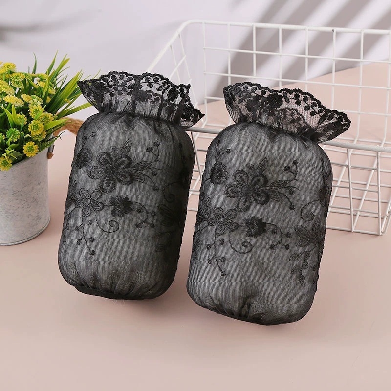 Ženski dvostruko čipkasti rukavi, kratki čipkasti rukavi za jesen/zimu, zaštita od prljavštine, elegantan izgled