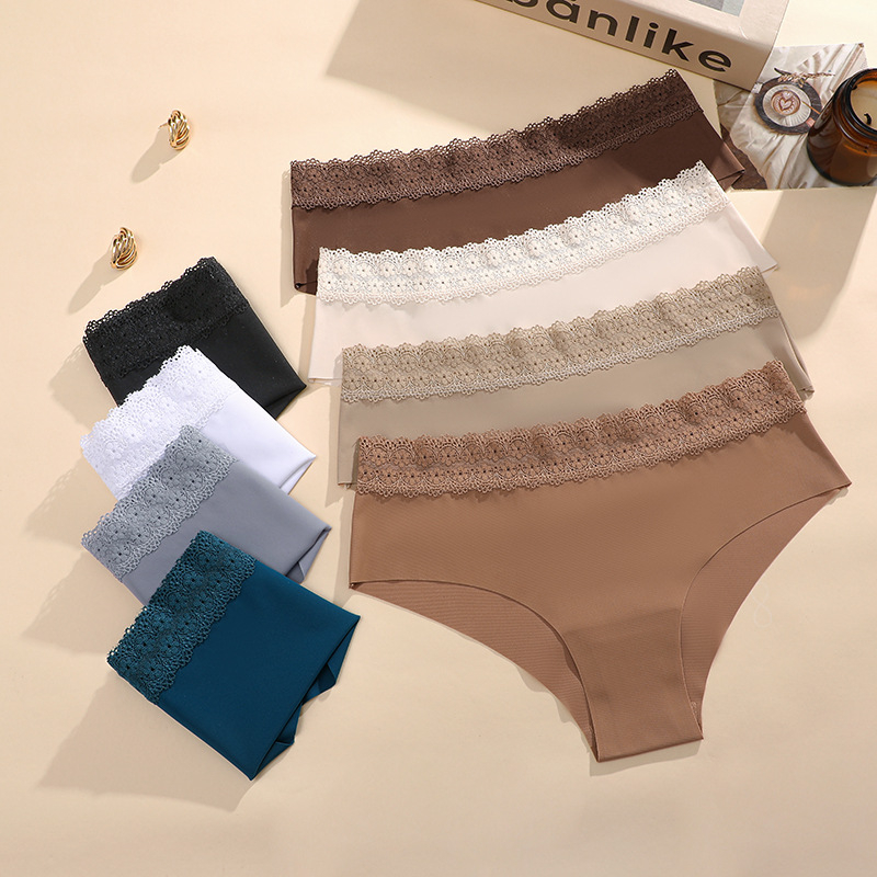 Ženske bikini gaćice, europska veličina, udobne i prozračne, brzo se suše, srednji struk, jednobojne