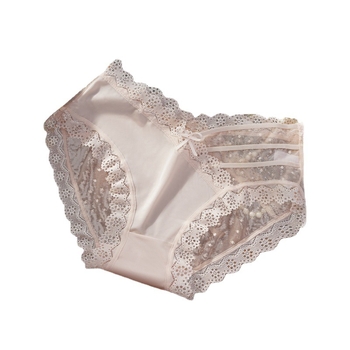 Čipkaste ženske gaćice, prozirne, seksi i zavodljive, antibakterijska podstava, Ice Silk, prozračna mreža, trokut gaćice, japanski stil