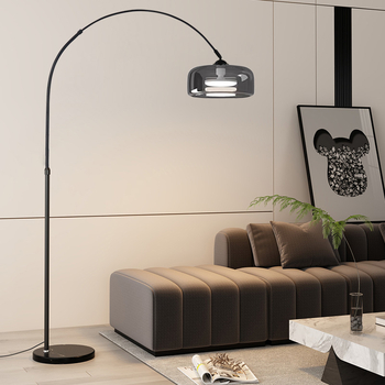 Fishing Lamp, luksuzna talijanska minimalistička podna lampa za dnevni boravak i spavaću sobu, umjetnički dekor, lampica za čitanje