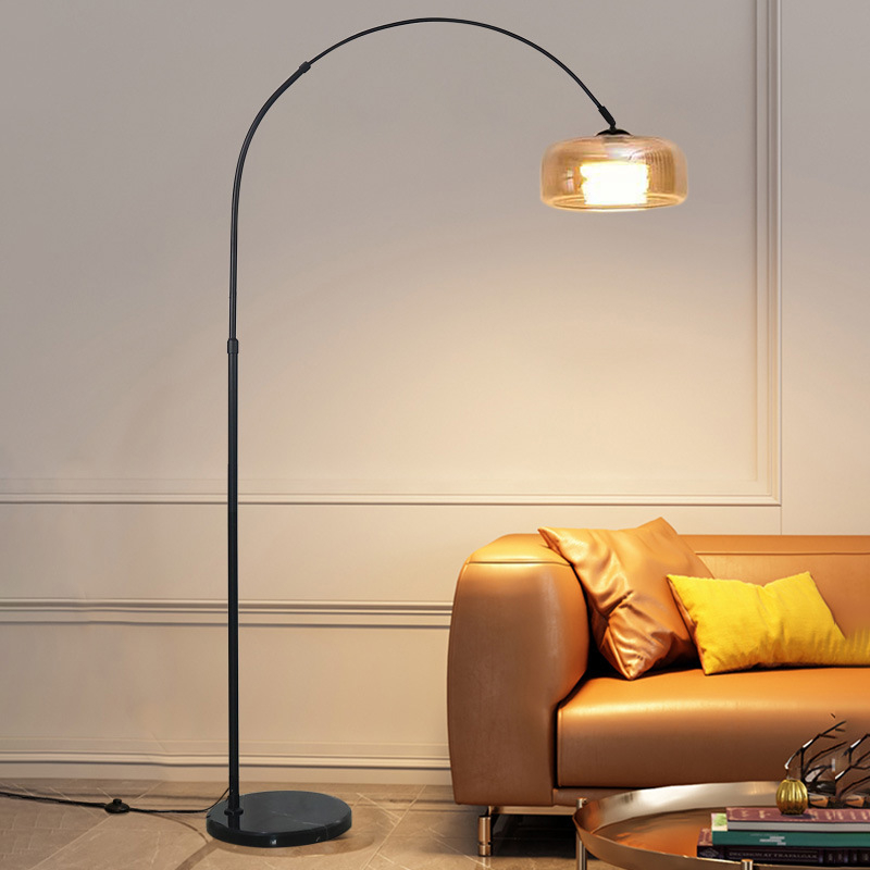Fishing Lamp, luksuzna talijanska minimalistička podna lampa za dnevni boravak i spavaću sobu, umjetnički dekor, lampica za čitanje