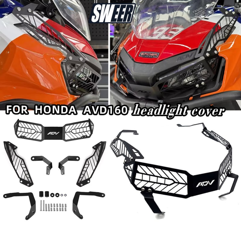 Za Honda ADV150/ADV160 zaštitni poklopac glavnog svjetla, ukrasni poklopac za svjetlo motocikla