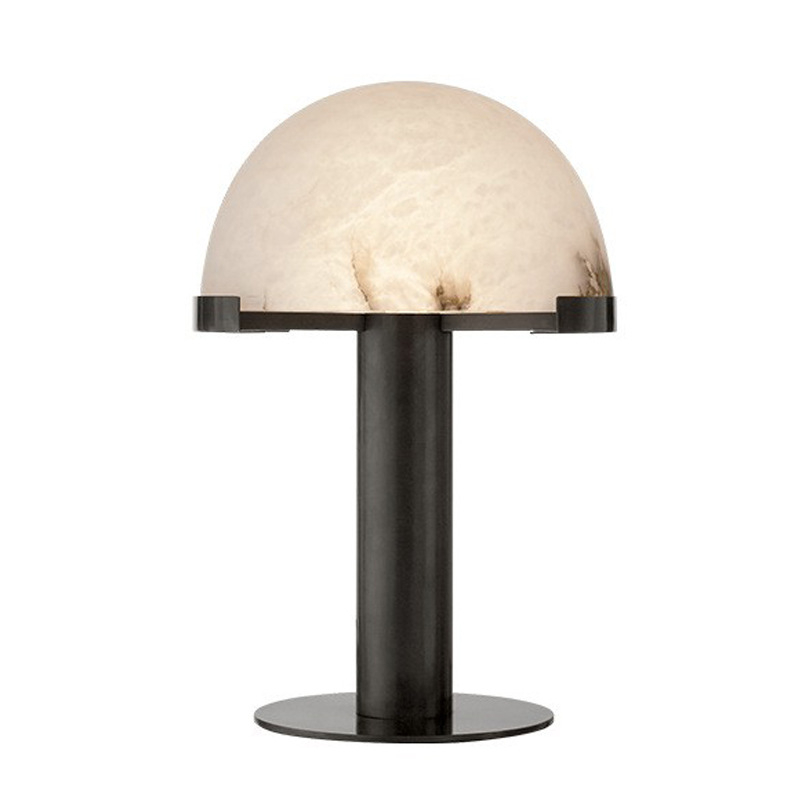 Postmoderni stolni lamp za dnevni boravak od prirodnog oblacnog mramora, umjetnička noćna lampica za spavaću sobu, dizajnersko osvjetljenje showroom u model sobi