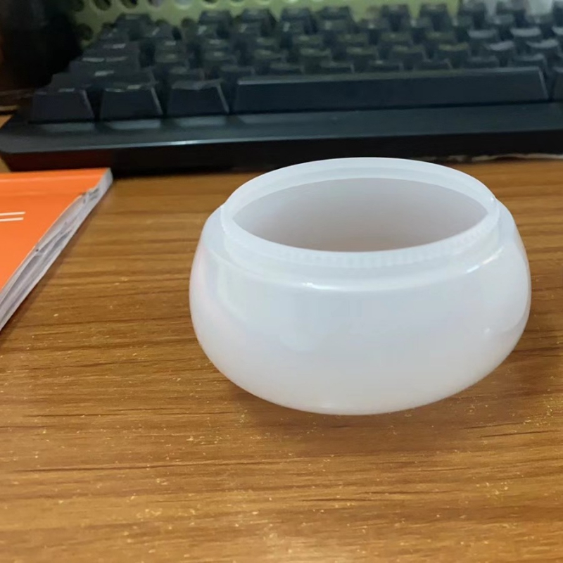 LED abažur s difuzorom mjehurićem, mliječnobijela, PC/akril, ravna glava, dimenzije 65/75 mm (R65/R75)
