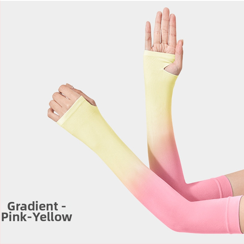 Ljetne rukave za biciklizam od ice silk s UV zaštitom – kratke, vanjske