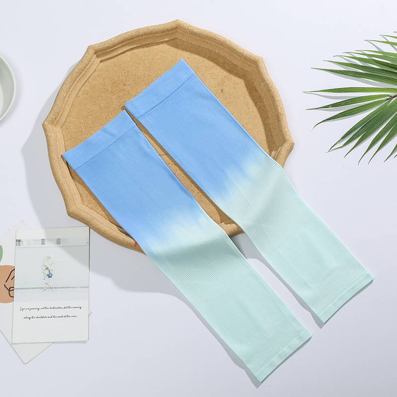 Ljetne rukave za biciklizam od ice silk s UV zaštitom – kratke, vanjske