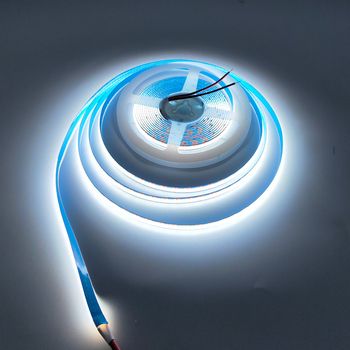 12V COB LED traka, može se rezati na željenu duljinu, širina 8 mm, 400 LED-a, ujednačeno osvjetljenje