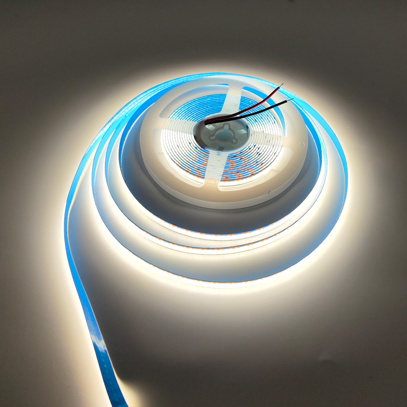 12V COB LED traka, može se rezati na željenu duljinu, širina 8 mm, 400 LED-a, ujednačeno osvjetljenje