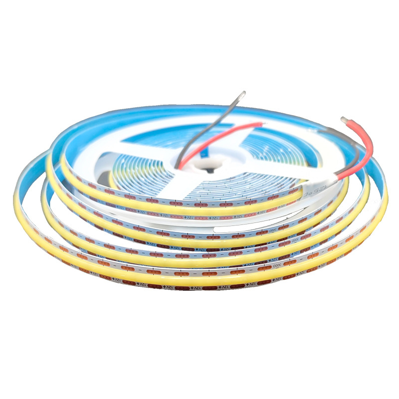 12V COB LED traka, može se rezati na željenu duljinu, širina 8 mm, 400 LED-a, ujednačeno osvjetljenje