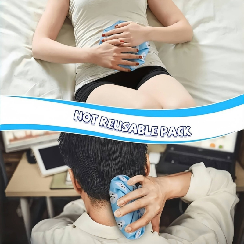 Νέο επαναχρησιμοποιούμενο Ice Pack για θεραπεία ζεστασιάς και ψύξης — γεμάτο με νερό, τσάντα ψύξης