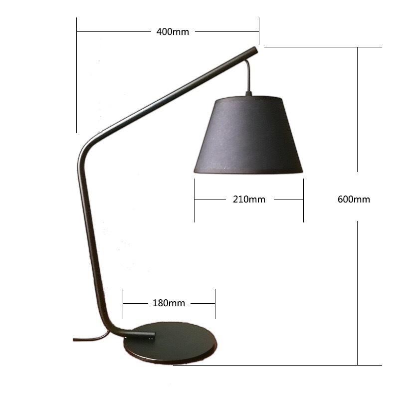 Nordijski postmoderni podna svjetiljka s kovnim tijelom i platnenim sjenilom, LED, 220V, visina 182 cm, za dnevni boravak