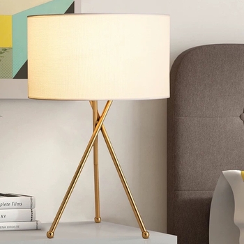 Skandinavska moderna minimalistička stolna lampa – za dnevni boravak, radni prostor i spavaću sobu – topla ambientna svjetlost