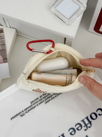 Plišani novčanik za novčiće u obliku knedle, dekorativni privjesak za ključeve, prenosna torbica za pohranu za studente