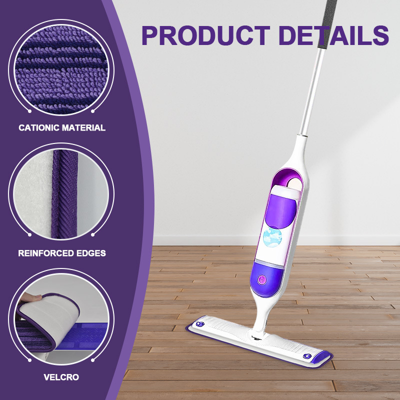 Zamjenska krpa od mikrofibre za Swiffer PowerMop, za mokro i suho korištenje, plosnata glava