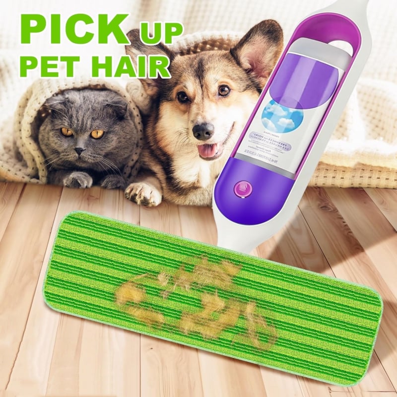 Zamjenska krpa od mikrofibre za Swiffer PowerMop, za mokro i suho korištenje, plosnata glava