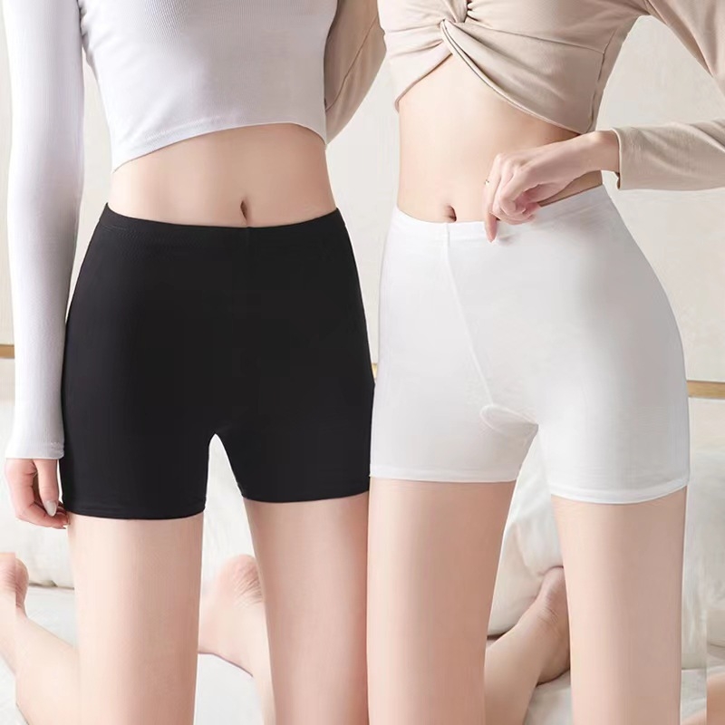 Ženske Ice Silk bešavne sigurnosne šorc s čipkom – duljina 3/4