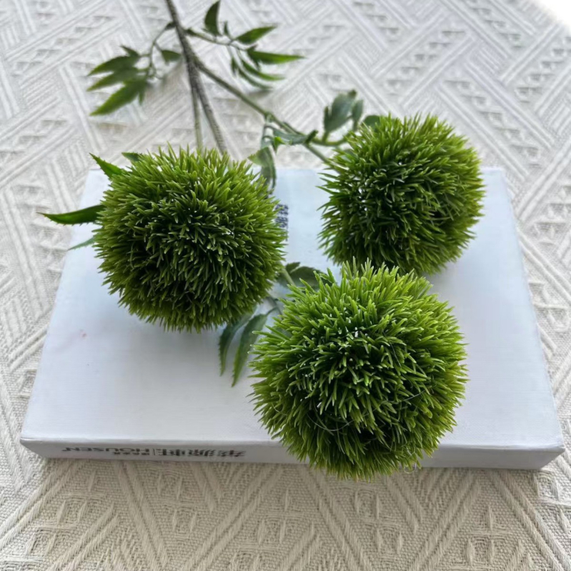 3 borova čunja, Colorful Dandelion vjenčane dekoracije, moderni zidni pozadina, kućna dekoracija, umjetni cvjetovi, vjenčane dekoracije