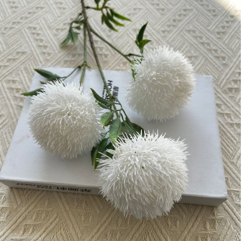 3 borova čunja, Colorful Dandelion vjenčane dekoracije, moderni zidni pozadina, kućna dekoracija, umjetni cvjetovi, vjenčane dekoracije