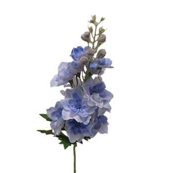 Premijerni umjetni buket Delphinium s jednim stabljikom, realističan dodir, kućna dekoracija za pod