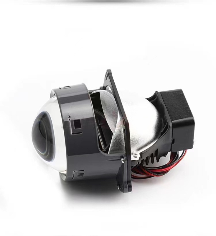 Far LED cu lentilă bifocală de 3 inch, modificare universală, compatibil cu H4/H7, 9005/9006 lumini înalte și joase
