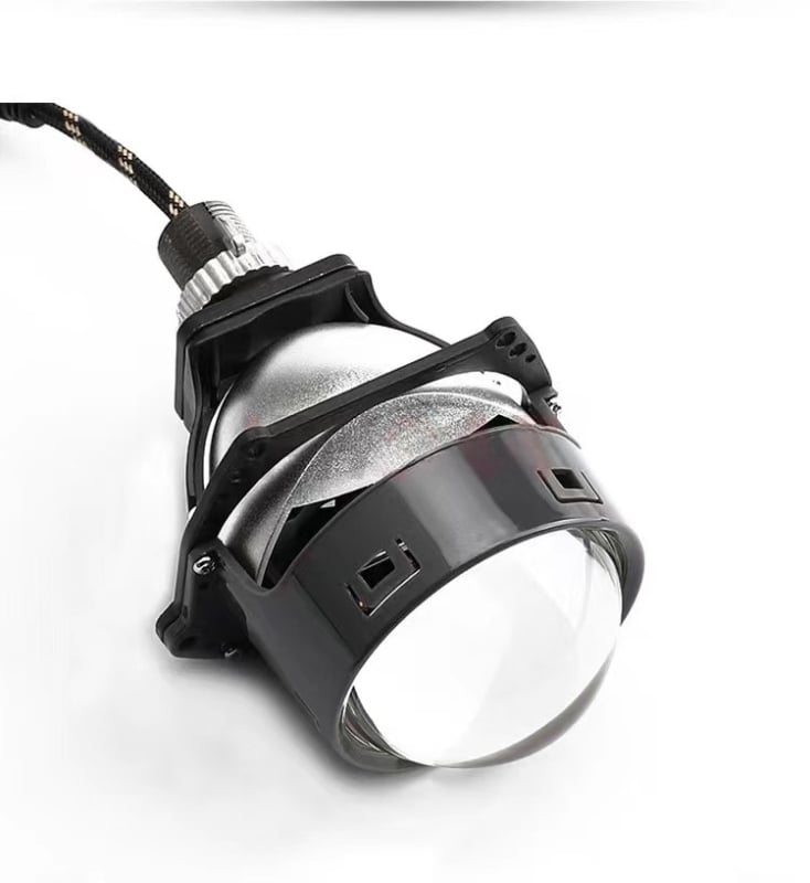 Far LED cu lentilă bifocală de 3 inch, modificare universală, compatibil cu H4/H7, 9005/9006 lumini înalte și joase