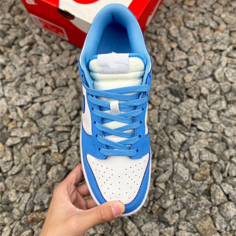 Pantofi sport unisex din piele, Panda model, talpă joasă, parte superioară din piele naturală, talpă din cauciuc