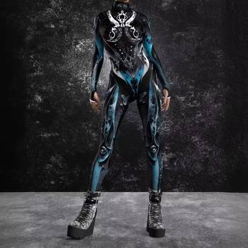 Halloween 2024 cosplay kombinezon za odrasle s 3D digitalnim otiskom