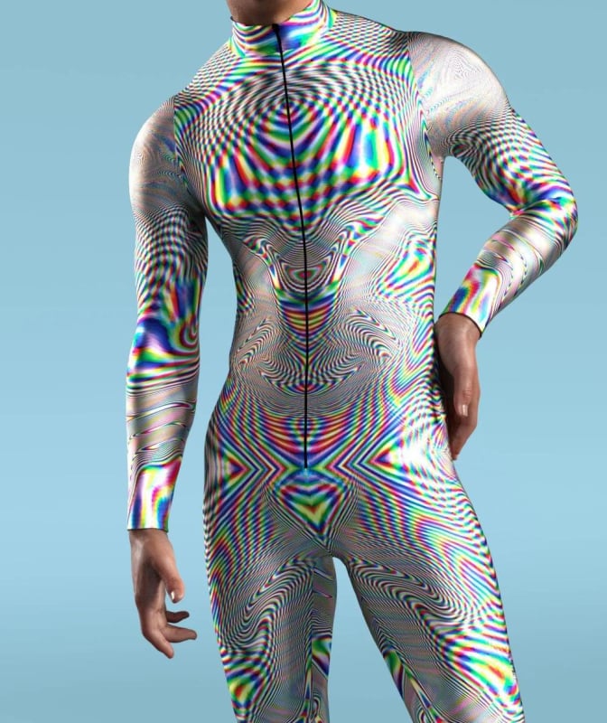 Halloween 2023: cosplay bodi za odrasle s 3D digitalnim printom — jednodijelni kostim